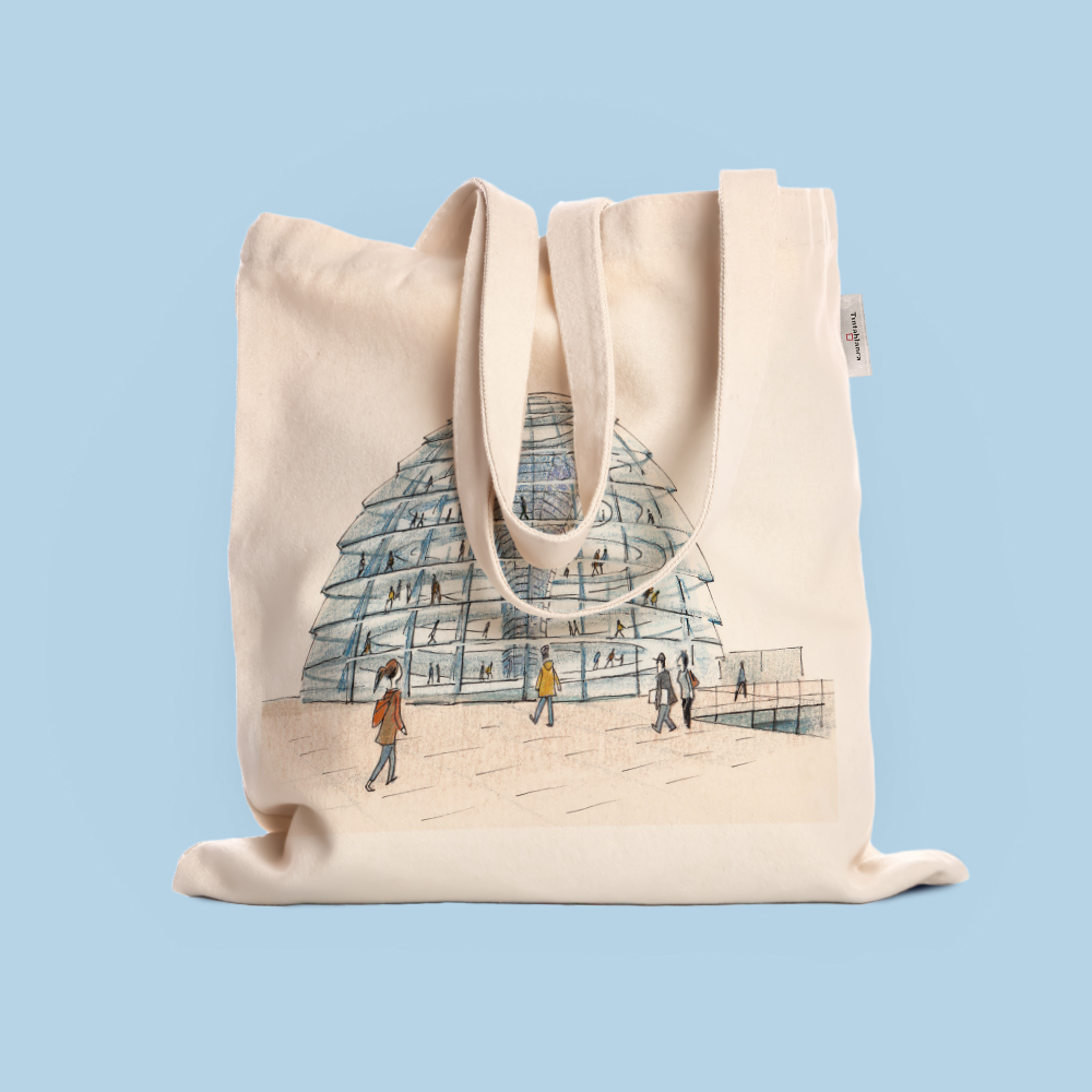 Cúpula Reichstag - BERLÍN - Tote bag - Tintablanca